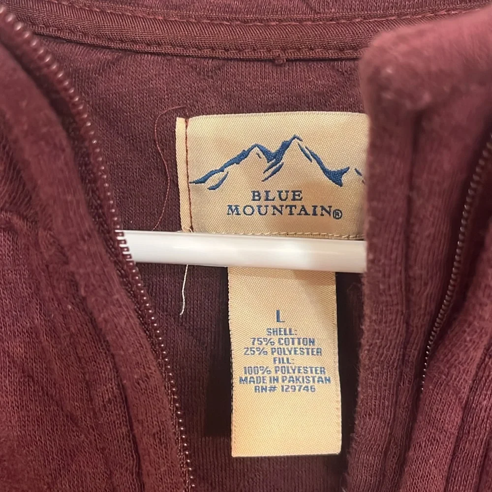 Blu Mountain Quilted Half Zip - Picture 3 of 7